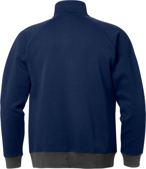 Fristads Acode half zip sweatshirt 1755 DF – Blue/ Grey – DDHSS ...